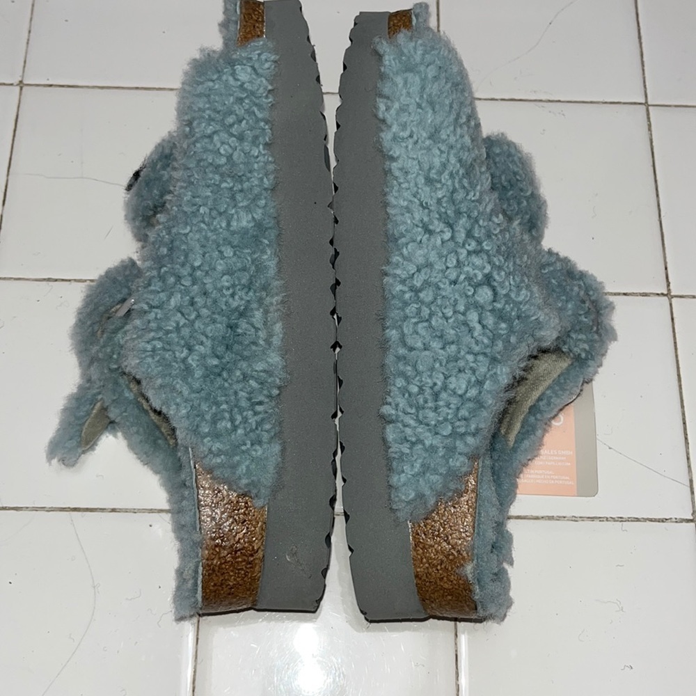 Birkenstock Arizona Big Buckle Shearling Size 6 NWT - Picture 13 of 16